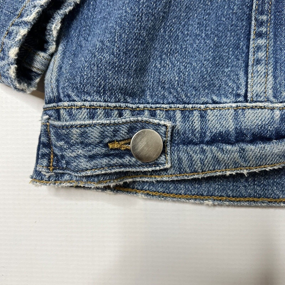 FRAME Le Vintage Jean Jacket In Canyon Cove Denim Womens XS - Picture 5 of 12